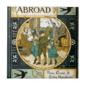 Abenteuer im Ausland durch Schiff Fliese (Vorderseite)