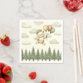 Abenteuer im Flohbären Serviette (Beispiel)