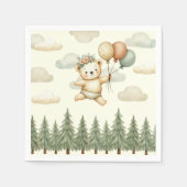 Abenteuer im Flohbären Serviette (Vorderseite)