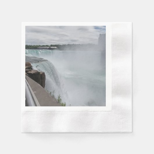 Abenteuer im Freien nach Niagara Fall Serviette (Vorderseite)