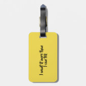 Abenteuer im Großen breiten etikettieren irgendwo Gepäckanhänger (Rückseite vertikal)