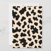 Abenteuer im West Wild 1 ONE 1. Rodeo Party Einladung (Rückseite)