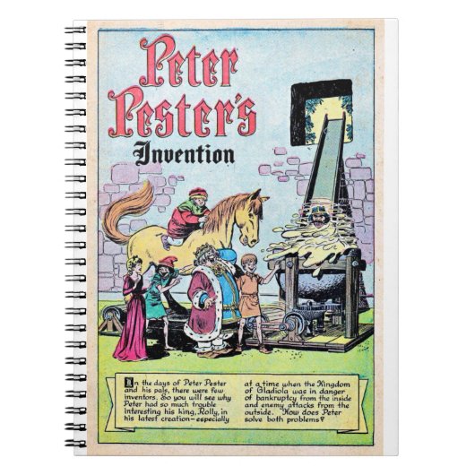 Abenteuer im Wunderland - Musik - Fantasie - Robot Notizblock (Vorderseite)