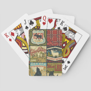 Abenteuer in den Nordgebieten: Symbolisches Patchw Spielkarten