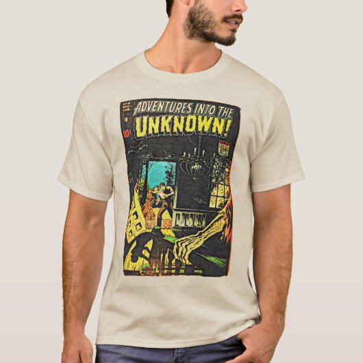 Abenteuer in den unbekannten T - Shirt der 1950er (Vorderseite)