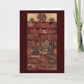 Abenteuer in der Bibliothek Karte (Vorderseite)