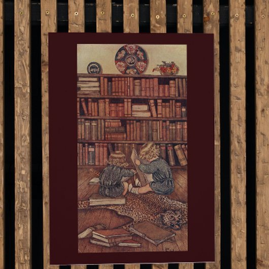 Abenteuer in der Bibliothek Karte