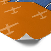 Abenteuer in der Luftfahrt Poster (Ecke)