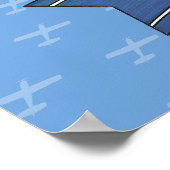 Abenteuer in der Luftfahrt Poster (Ecke)