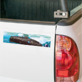 Abenteuer in der U-Boot-Arktis Autoaufkleber (Auf Lkw)
