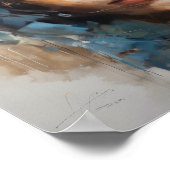 Abenteuer in der Wüste: Kinderreise-Poster Poster (Ecke)