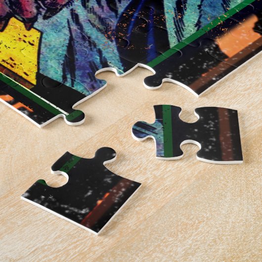 Abenteuer in Dunkelheit #9, Gold Age Horror Cover Puzzle (Seite)