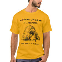 Abenteuer in Glamping.  Goldausgabe