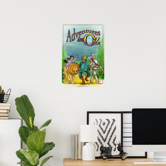 Abenteuer in Oz - Wizard Poster (Heimbüro)