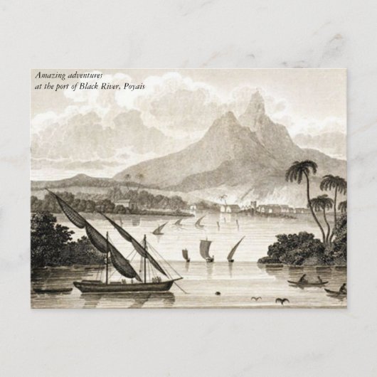 Abenteuer in Poyais Postkarte (Vorderseite)