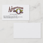 Abenteuer in Unze - Visitenkarten Visitenkarte (Vorne/Hinten)