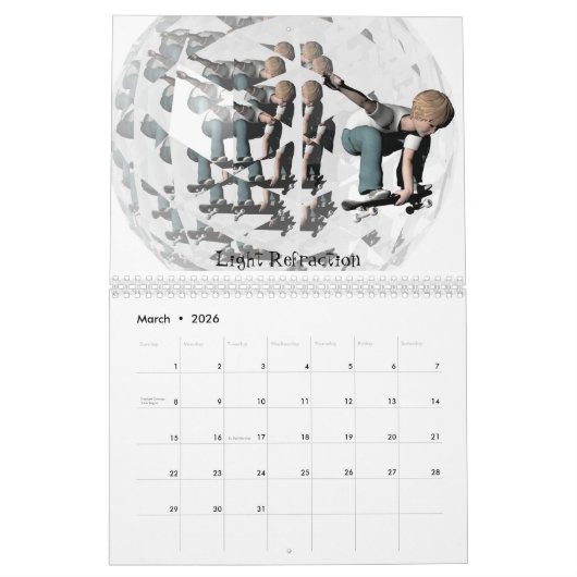 Abenteuer in Wissenschaft und Mathematik Kalender (Mär 2026)