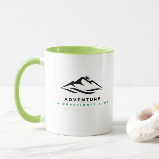 Abenteuer Internationaler Club Tasse (Mit Donut)