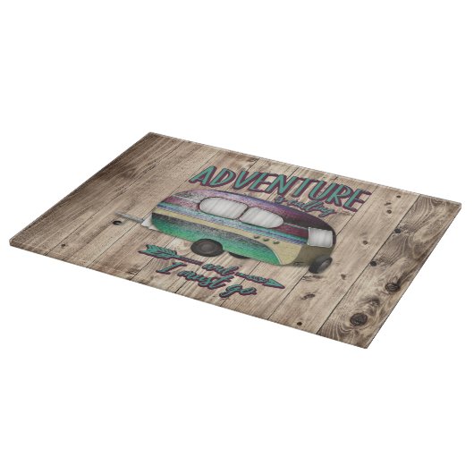 Abenteuer ist anrufen, und ich muss Minze Lila Cam Schneidebrett (Ecke)