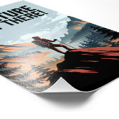 Abenteuer ist da draußen fotodruck (Ecke)