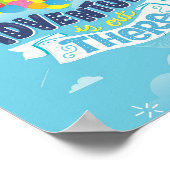 Abenteuer ist da draußen poster (Ecke)