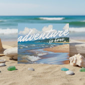 Abenteuer ist da - nach Norden Michigan Postkarte