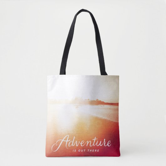 Abenteuer ist dort draussen tasche (Vorderseite)