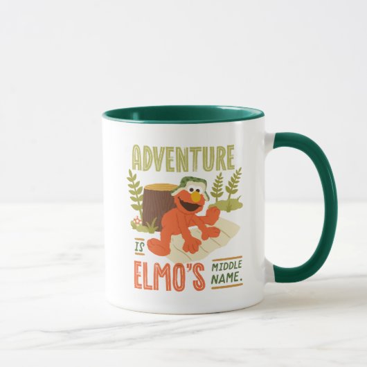 Abenteuer ist Elmos Name Tasse (Rechts)