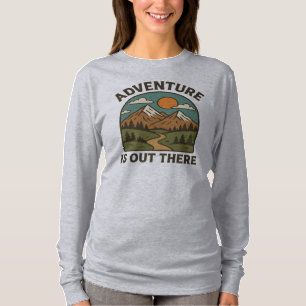 Abenteuer ist Out There T - Shirt Design Inspiri