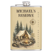 Abenteuer Junggesellenabschied Whiskey-Geschenk fü Flachmann (Vorderseite)