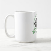 Abenteuer-Katz-Van-Leben - Retro-Camper-Van Kaffeetasse (Links)