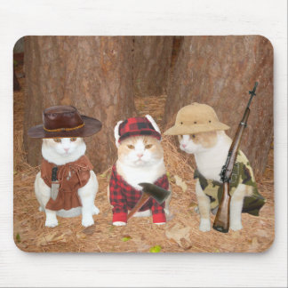 Abenteuer-Kätzchen Mousepad