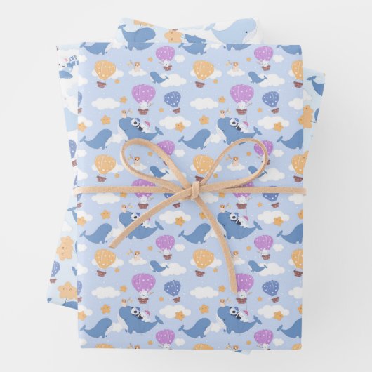 Abenteuer-Kinderwal Geschenkpapier Set (Beispiel)