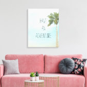 Abenteuer machen leinwanddruck (Insitu (Wohnzimmer))