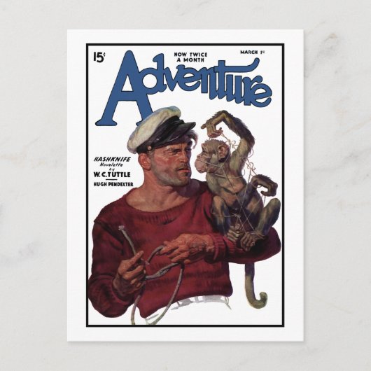 Abenteuer (März 1935) Postkarte (Vorderseite)