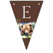 Abenteuer mit der Bärenpuppe erwartet die Babydusc Wimpelkette (Zweite Fahne)