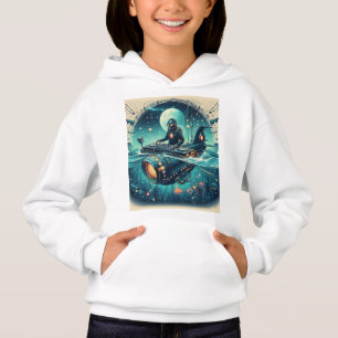Abenteuer mit DJ Piloten ein Steampunk U-Boot! Hoodie