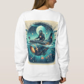 Abenteuer mit DJ Piloten ein Steampunk U-Boot! Sweatshirt (Rückseite)