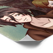 Abenteuer mit einem Dinosaurier Poster (Ecke)