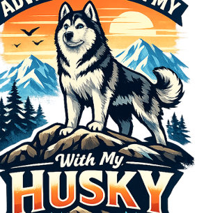 Abenteuer mit meinem Husky-Fan-Mug Kaffeetasse