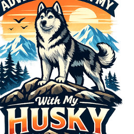 Abenteuer Mit Meinem Husky-Hundefreund Cap Truckerkappe