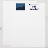 Abenteuer mit Opa! Letterhead-Geschichten (Vorne/Hinten)