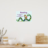 Abenteuer mit Reading Literatur Poster (Küche)