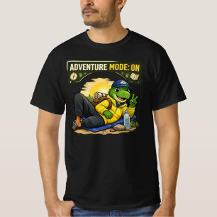 Abenteuer-Modus-Dino T-Shirt