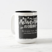Abenteuer nennt Tasse (Vorderseite Links)