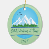 Abenteuer nicht Dinge Weihnachten Ornament (Links)