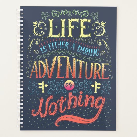 Abenteuer oder Nichts Planer (Vorderseite)