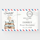 Abenteuer Onederful Reise Reise Post Mail Banner (Horizontal)