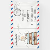 Abenteuer Onederful Reise Reise Post Mail Banner (Vertikal)