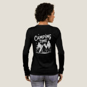 Abenteuer Outdoor Camping T - Shirt (Voller Rückseite)